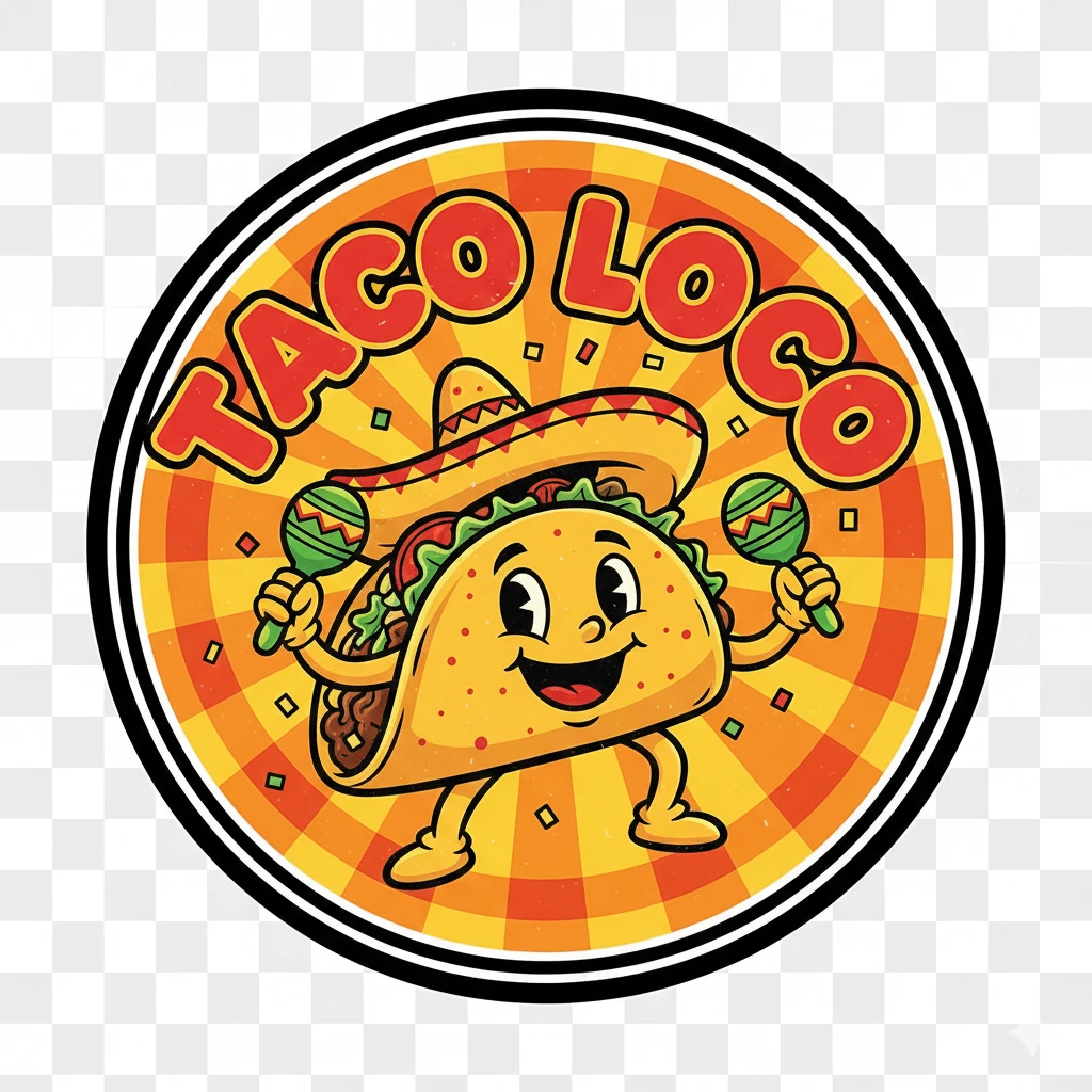 Taco Loco Brand Logo